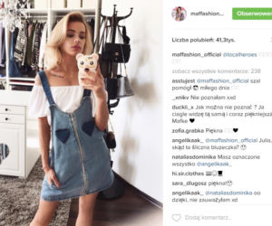 Maffashion powiększyła usta