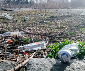 Niebezpieczny pustostan straszy w centrum Szczecina