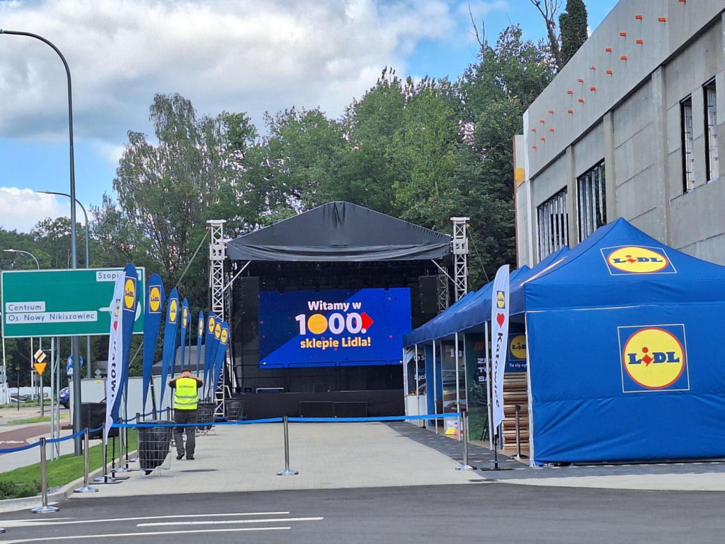 1000 Lidl w Polsce został otwarty w Katowicach