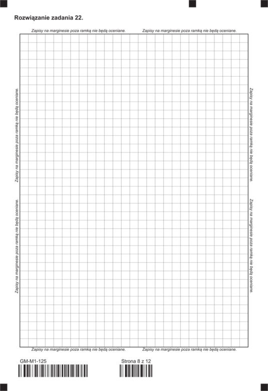 Próbny egzamin gimnazjalny - Matematyka