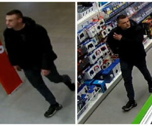 Olsztyn. Złodziej w centrum handlowym przy Tuwima. Szuka go policja! [ZDJĘCIA]