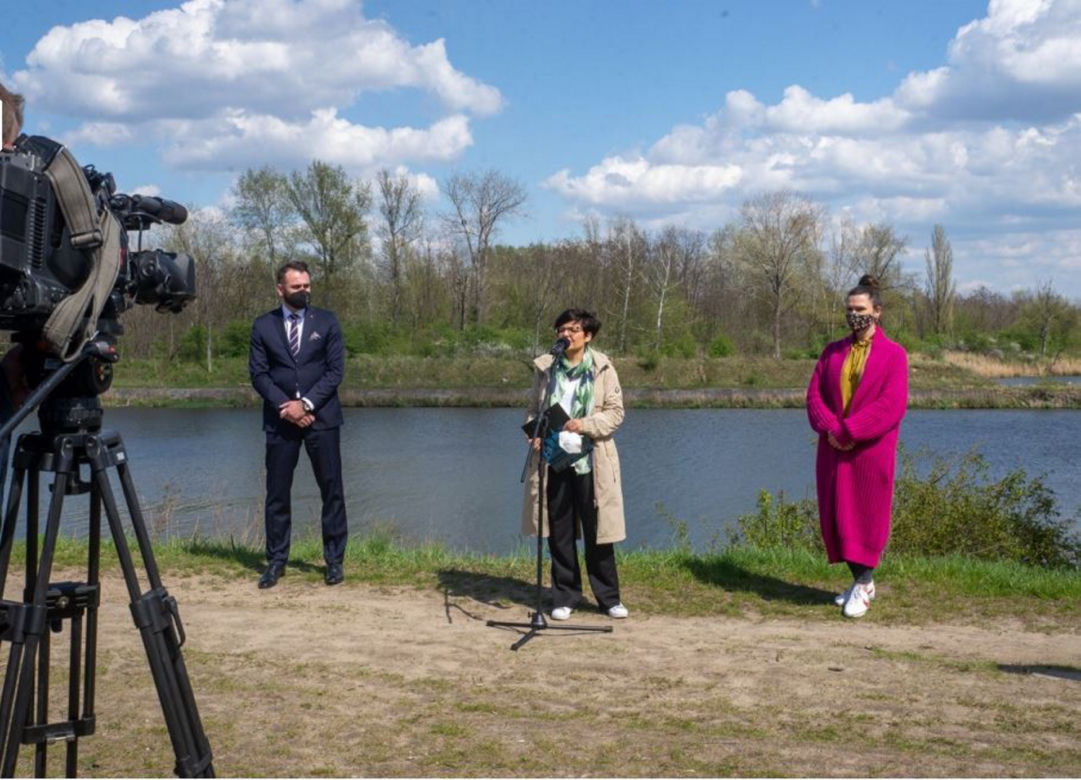 Powstanie park nad kanałem żerańskim