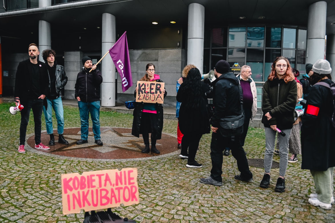 Protest aborcyjny w Gdańsku