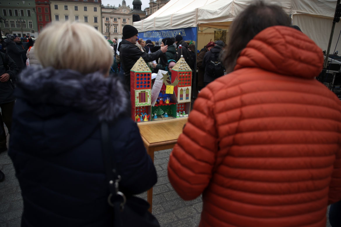 Świąteczne szopki w Krakowie 2022.
