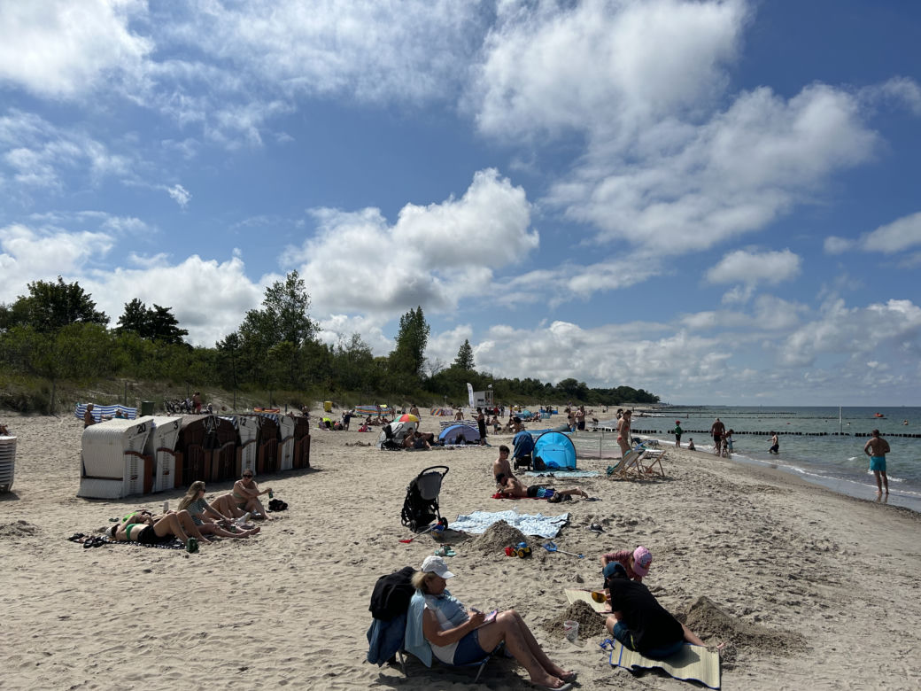 Plaża w Kołobrzegu