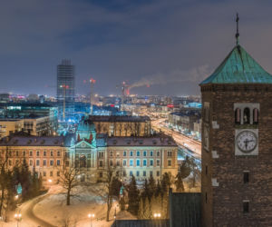 Kraków niczym Las Vegas. Takich zdjęć nocnego miasta jeszcze nie widziałeś