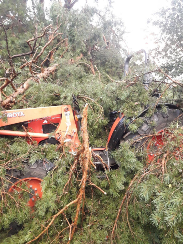Rolnicy. Podlasie. Maciej z Kundzicz liczy straty. Wichura spustoszyła mu farmę