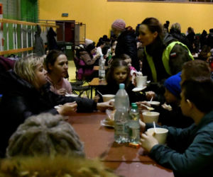 Pociąg z uchodźcami z Ukainy dotarł do Sędziszowa