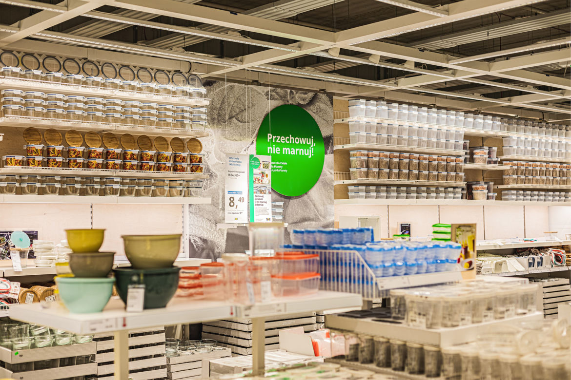 Sklep IKEA w Szczecinie przed otwarciem