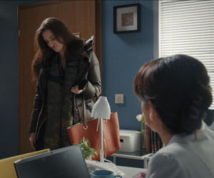 M jak miłość, odcinek 1929. Anka (Katarzyna Russ), Aneta (Ilona Janyst)