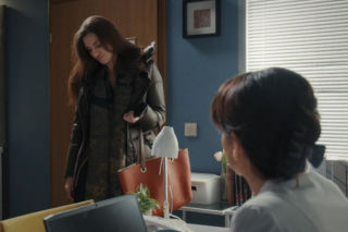 M jak miłość, odcinek 1929. Anka (Katarzyna Russ), Aneta (Ilona Janyst)