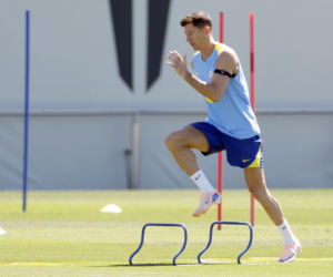 Robert Lewandowski po pożegnalnym meczu na stadionie Barcelony