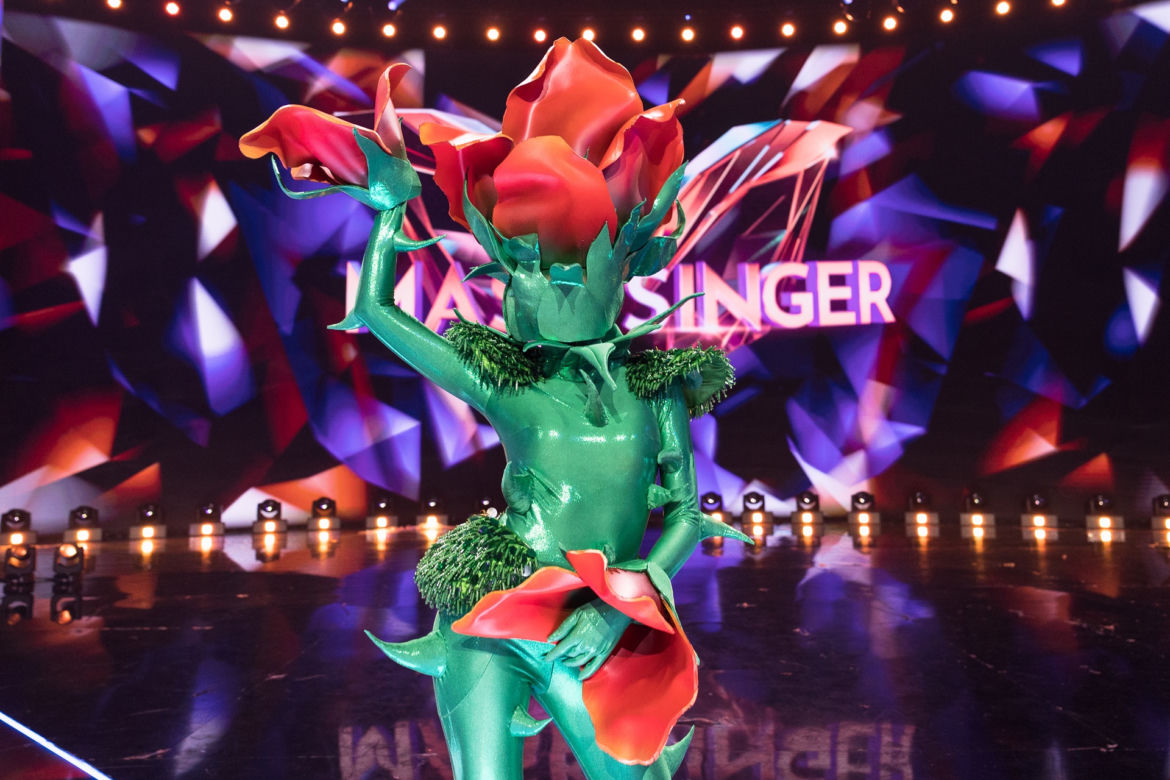 Mask Singer. Zjawiskowe kostiumy uczestników 1. odcinka - Róża