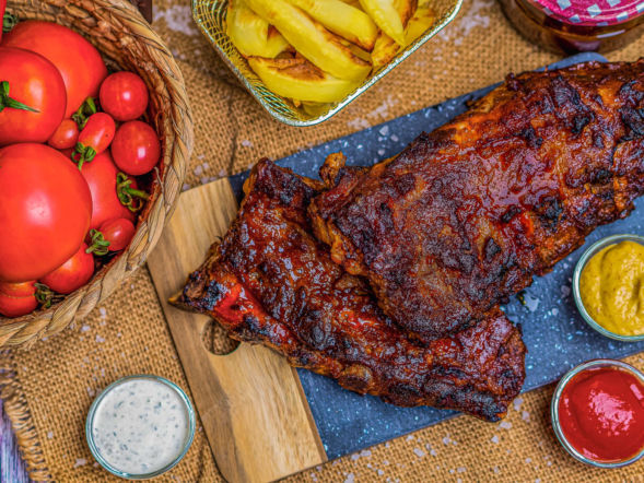 Glazurowane żeberka