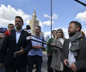 Spacer z Trzaskowskim po centrum Warszawy, Rewolucja na rondzie Dmowskiego się dokonała