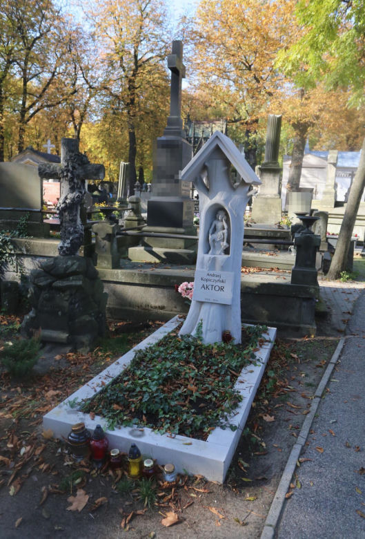 Tak wygląda grób Andrzeja Kopiczyńskiego w 6. rocznicę śmierci