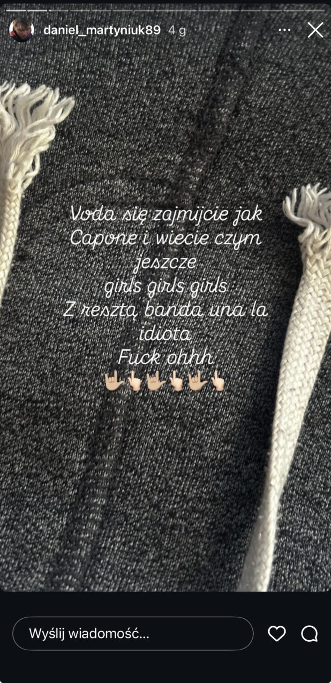 Pierwszy dzień świąt zamienił się w koszmar! Daniel Martyniuk znowu atakuje