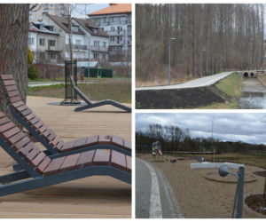 Nowy park w Olsztynie. Są ławeczki, miejsca do grillowania, plac zabaw [ZDJĘCIA]