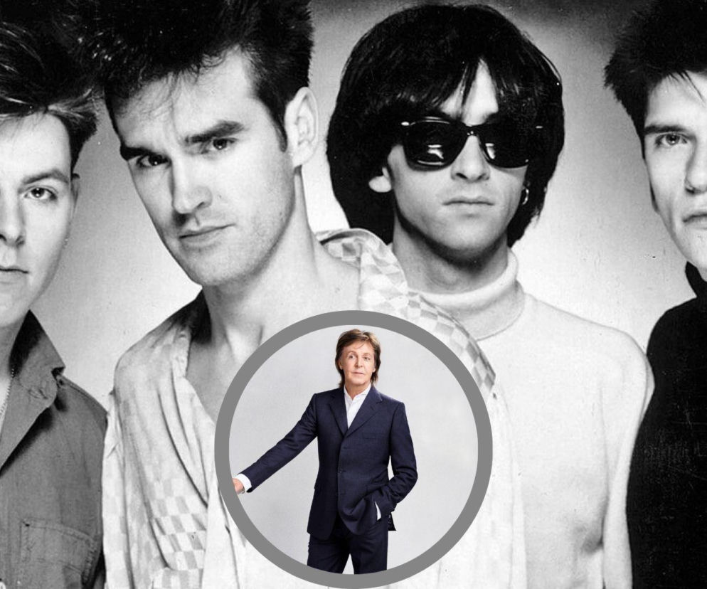 Muzycy zespołu The Smiths. Na miniaturze obok Paul McCartney. O reakcji artysty na rozpad grupy przeczytasz na EskaRock.