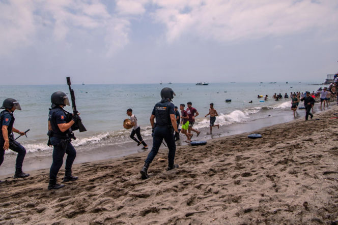 Szturm migrantów na Hiszpanię