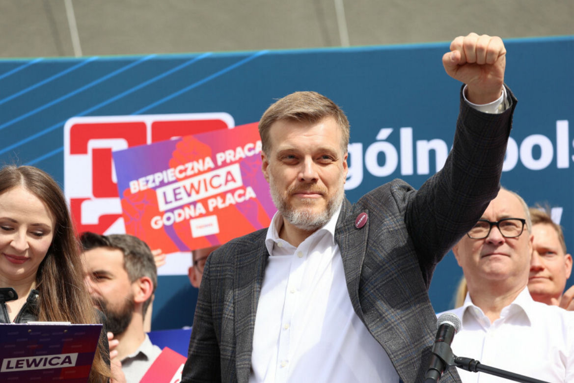Pochód pierwszomajowy w Warszawie