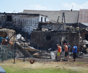 Góralska solidarność po pożarze w Nowej Białej II