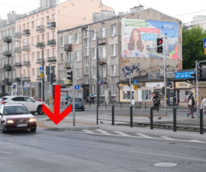 Krawężniki grozy na Grochowskiej
