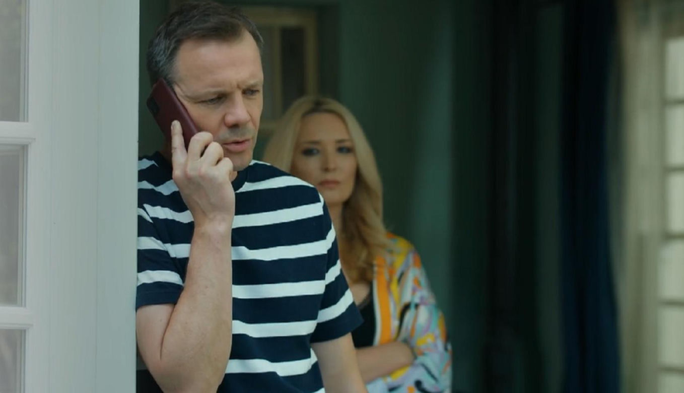 Barwy szczęścia odc. 3079. Bruno (Lesław Żurek), Karolina (Marta Dąbrowska)