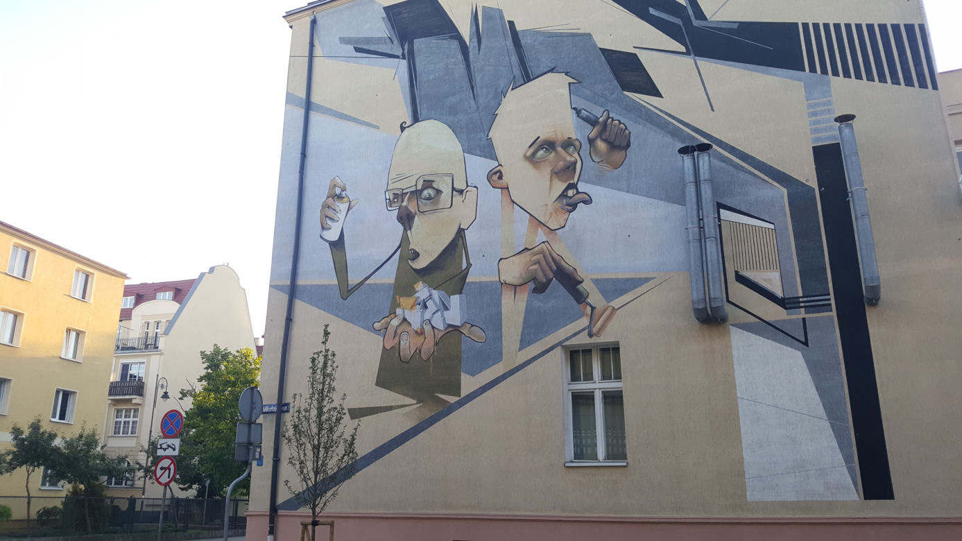 Murale w Bydgoszczy