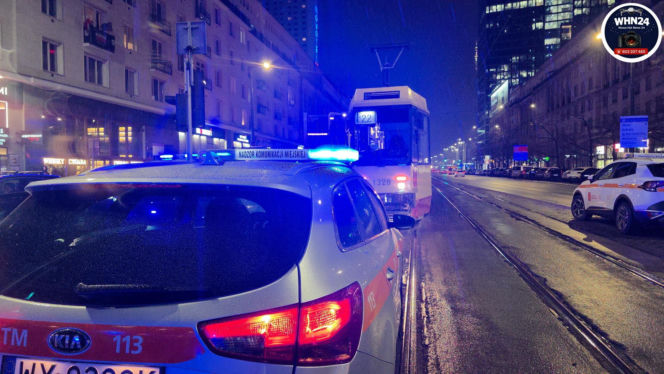 Dantejskie sceny w tramwaju. 28-latek zaatakował Ukraińca nożem