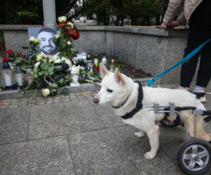 Poświęcił im swoją kampanię wyborczą. Przyszły na pogrzeb Łukasza Litewki. Oczy od razu się zaszkliły