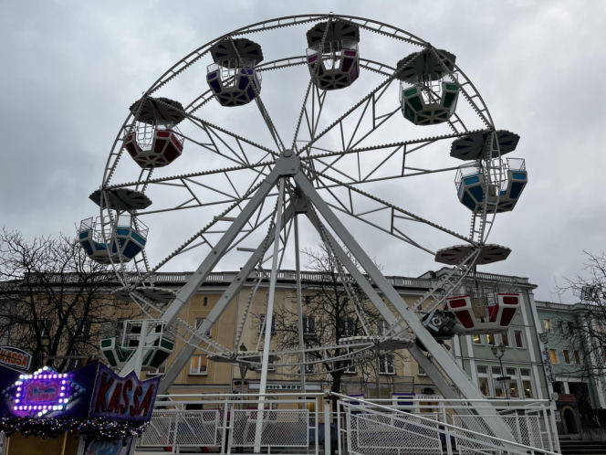 Diabelski młyn na Rynku Kościuszki w Białymstoku