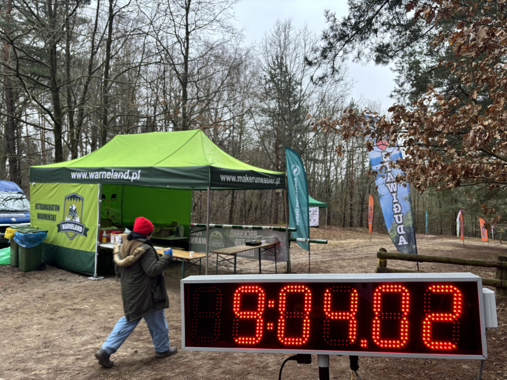 Za nami zawody biegowe BackYard Ultra Warmia 2024. Zwycięzca przebiegł ponad 470 kilometrów