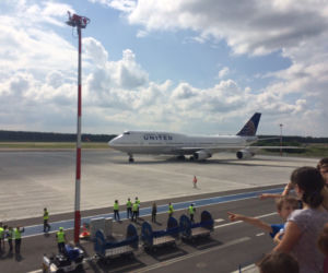 Jumbo Jet na lotnisku w Goleniowie