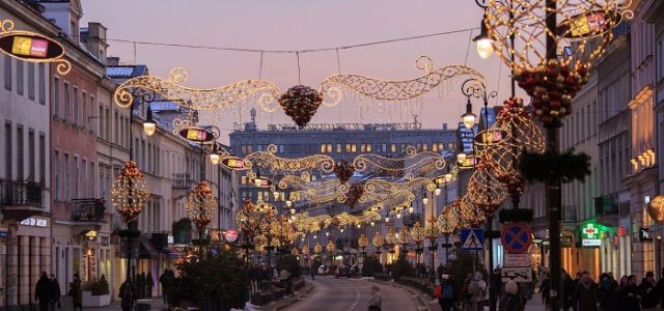 Świąteczna Iluminacja - kiedy rozbłyśnie? Warszawa, Lublin, Wrocław 