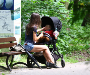 Sielskie lato Marty Kaczyńskiej i jej synka