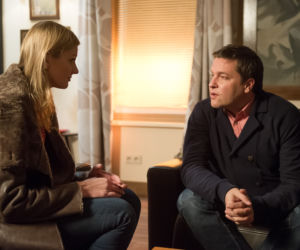 Na Wspólnej odcinek 2273. Julia (Katarzyna Kołeczek), Michał (Robert Kudelski)