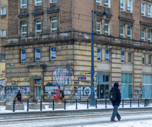 Graffiti w centrum Warszawy w 2026 r.