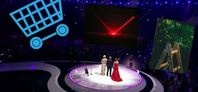 Drabina, laser, wózek sklepowy - dziwna lista rzeczy, których nie wolno mieć na Eurowizji 2018 