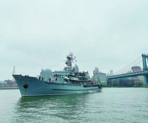 ORP Wodnik zawinął do NYC