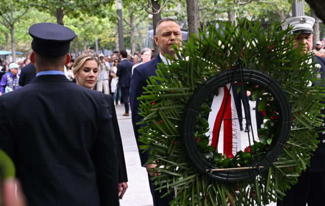Polska para prezydencka odwiedziła miejsce zamachów z 11 września
