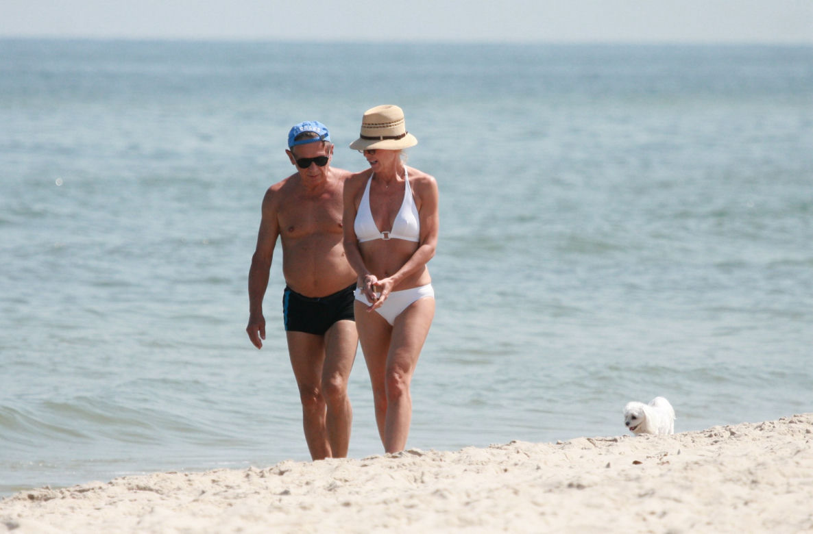 Beata Ścibakówna zachwyca na plaży