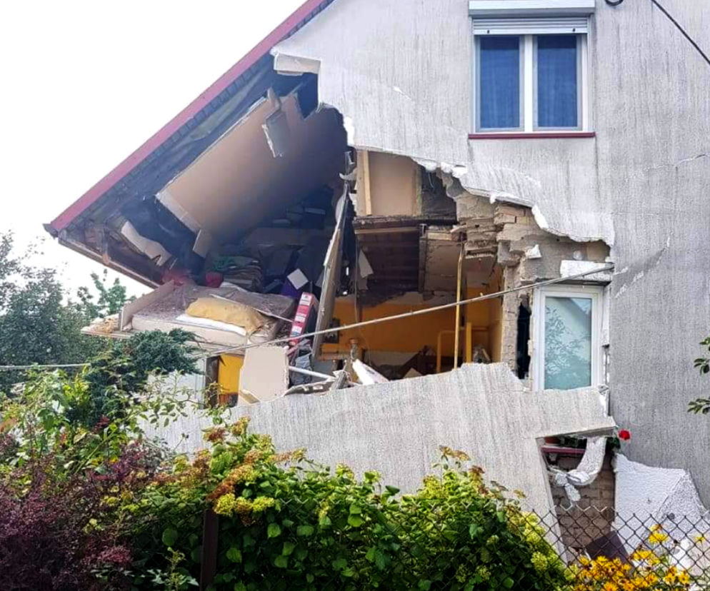 W Hajnówce wybuchła butla z gazem
