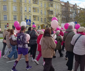 Marsz Różowej Wstążki w Szczecinie