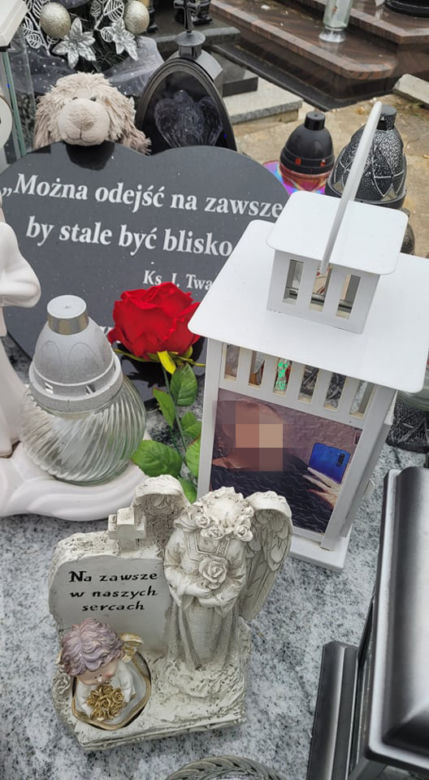 Grób zamordowanej 13-letniej Patrycji