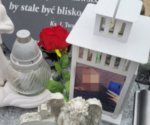 Grób zamordowanej 13-letniej Patrycji
