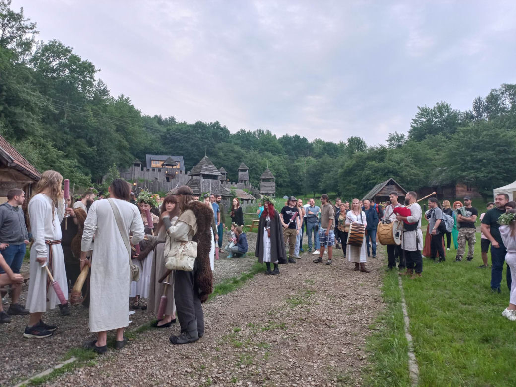 Noc Kupały w Wiosce Fantazy w Kuńkowcach pod Przemyślem