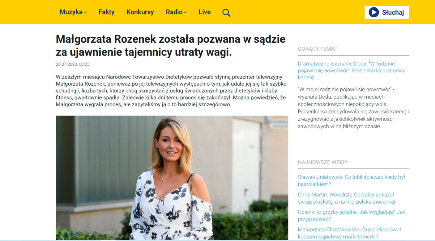 Małgorzata Rozenek - Majdan zostałą okradziona!