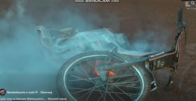 Woffinden po strasznym wypadku