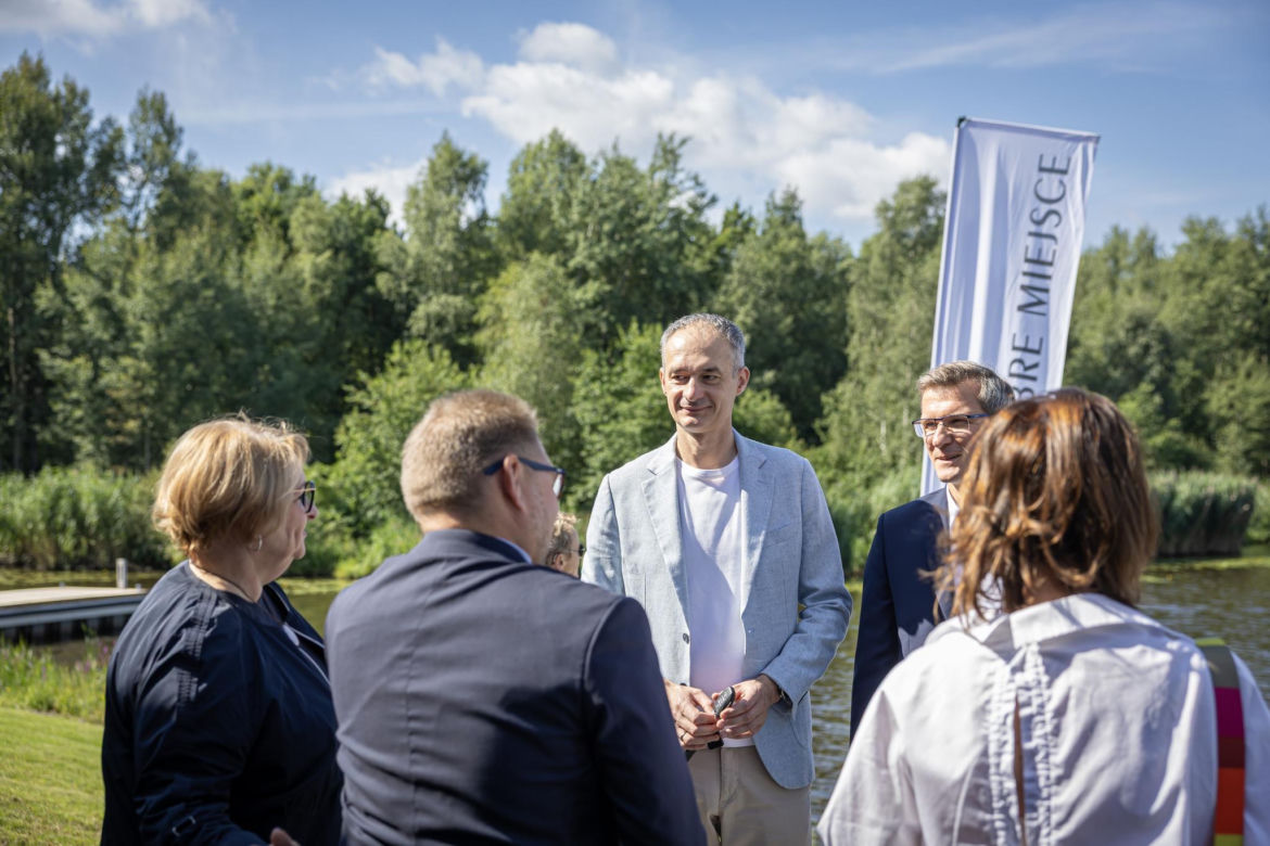 Nowa przystań sportów wodnych nad Jeziorem Paprocańskim
